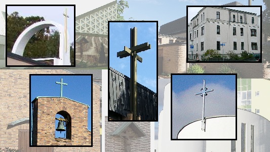 Collage Rostocker Kirchen
